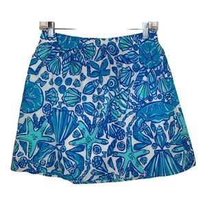 Lilly Pulitzer Womens Skirt A Line Elastic Waist